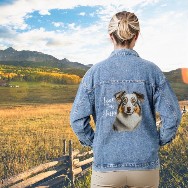 Liebe my Aussie Jean Jacket Jeansjacke (Aussie love jacket)