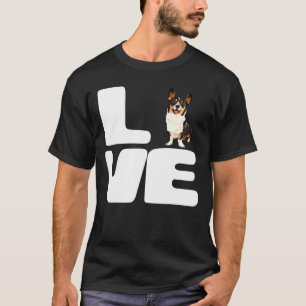 Liebe My Cardigan Welsh Corgi Dog T-Shirt