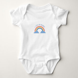 Liebe My Mommy Baby Strampler