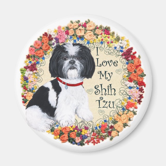 Liebe My Shih Tzu Magnet (Vorne)