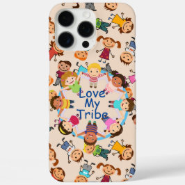 Liebe My Tribe iPhone 16 Pro Max Hülle