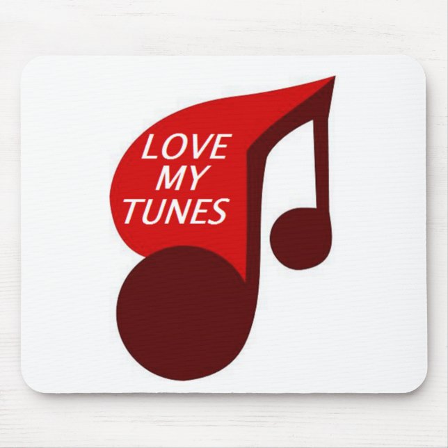 LIEBE MY TUNES MOUSEPAD (Vorne)