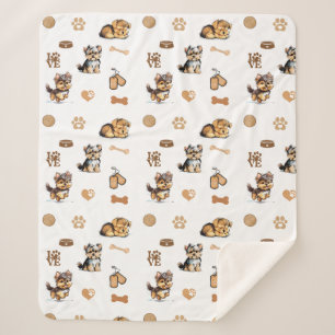 Liebe My Yorkie Sherpadecke