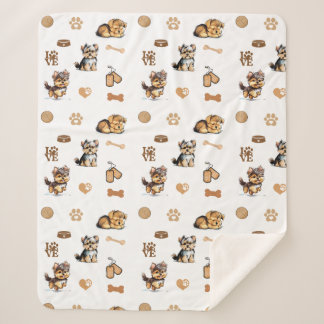Liebe My Yorkie Sherpadecke