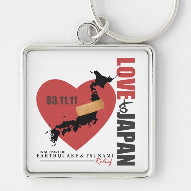 LIEBE NACH JAPAN SCHLÜSSELANHÄNGER (Vorne)