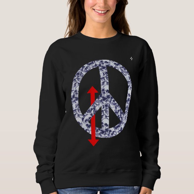 Liebe nach oben und unten sweatshirt (Vorderseite)