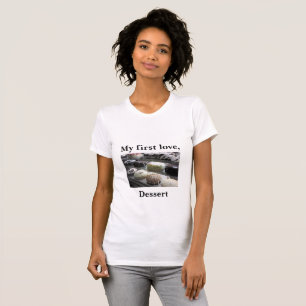Liebe-Nachtisch-T - Shirt