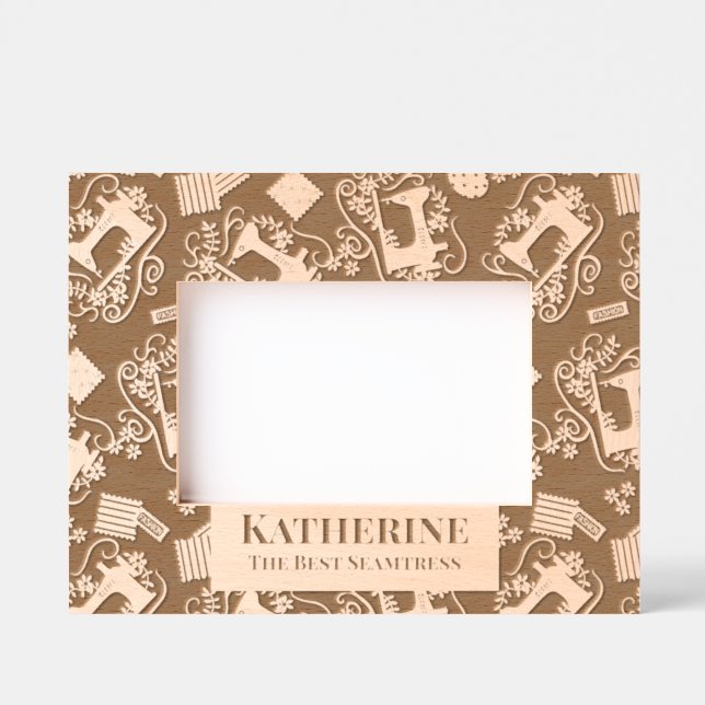 Liebe Nähen geätzte Rahmen (Vorderseite)