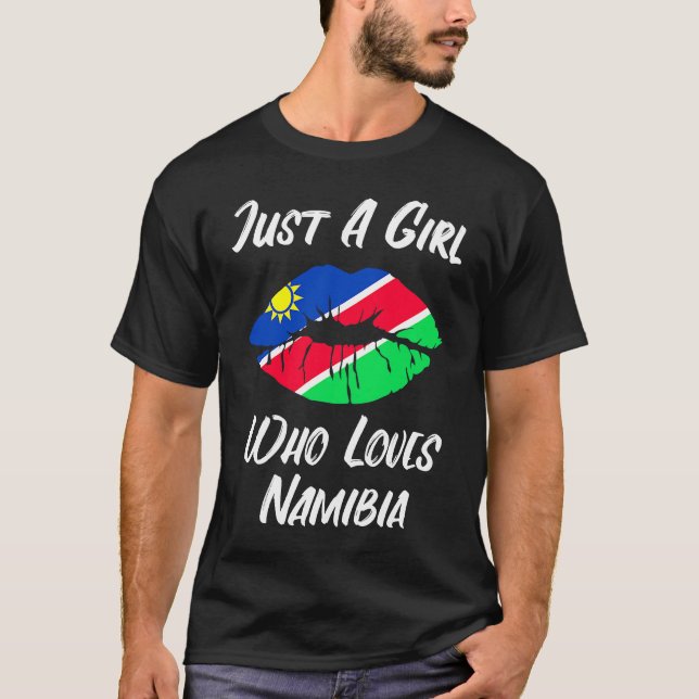 Liebe Namibia Lips T-Shirt (Vorderseite)