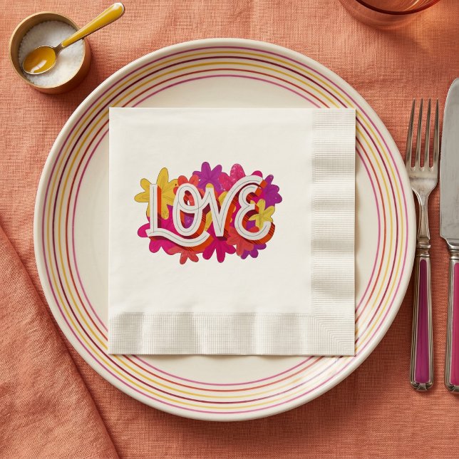 LIEBE Napkins Serviette (Von Creator hochgeladen)