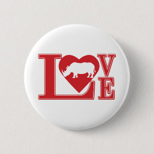Liebe-Nashörner Button