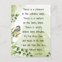 Liebe Natur Inspiration Zitat Lord Byron