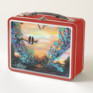 Liebe Natur Metall Brotdose