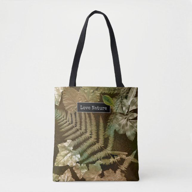 Liebe Nature Ferny Leaf Print (Vorderseite)
