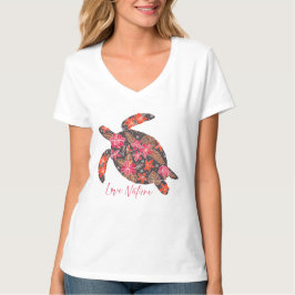 Liebe Naturschildkröte T-Shirt