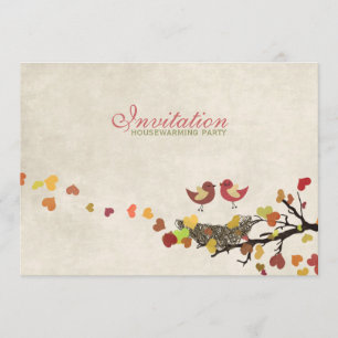 Liebe-Nest - Housewarming-Party Einladung