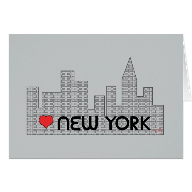 Liebe NEW YORK (Vorderseite (Horizontal))