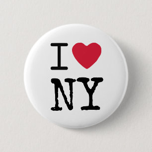 Liebe New York Button