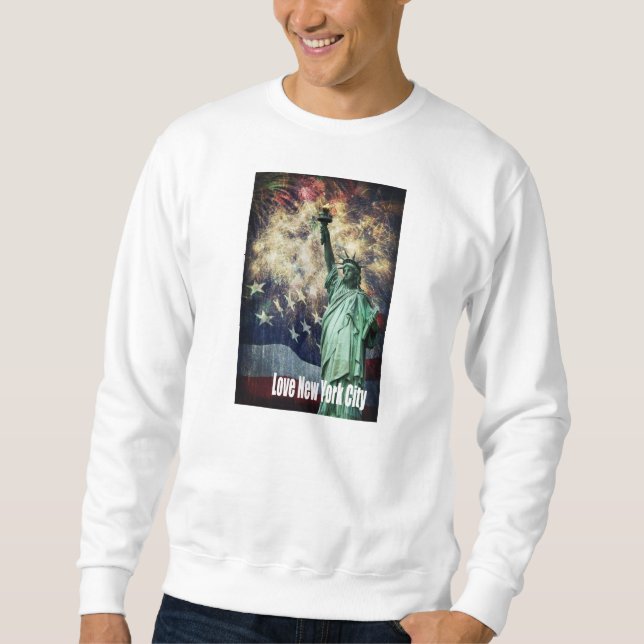 Liebe New York City Sweatshirt (Vorderseite)
