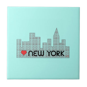 Liebe NEW YORK Fliese