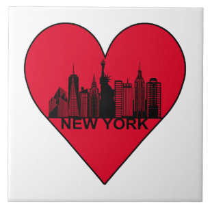 Liebe New York Fliese