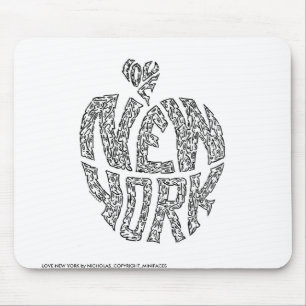LIEBE NEW YORK MOUSEPAD