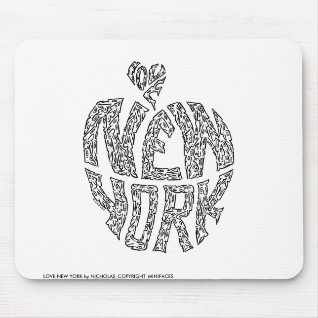 LIEBE NEW YORK MOUSEPAD (Vorne)