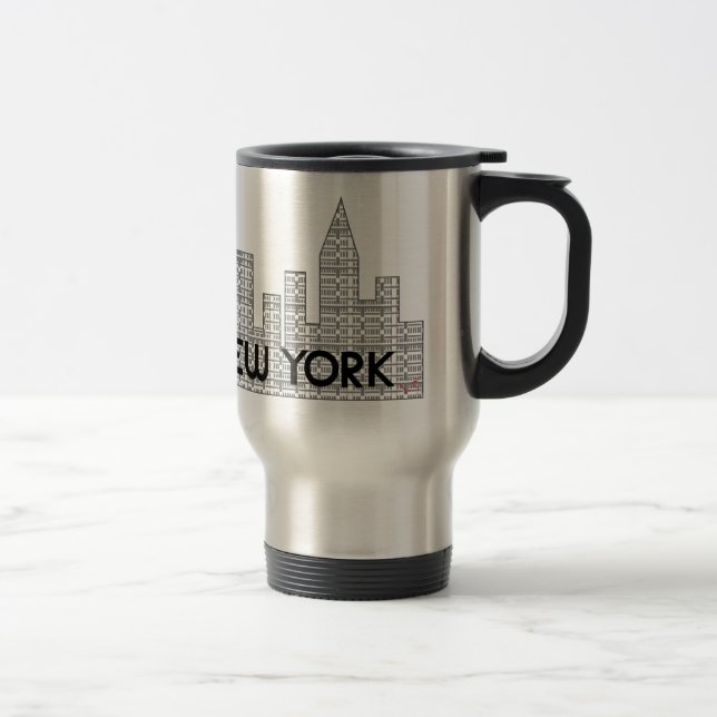 Liebe NEW YORK Reisebecher (Rechts)