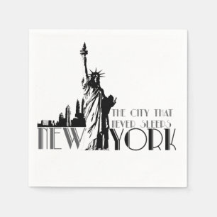 Liebe New York Serviette
