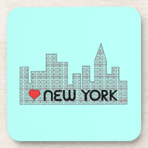 Liebe NEW YORK Untersetzer