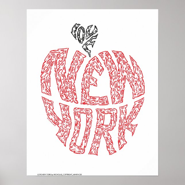 LIEBE NEW YORK von NICHOLAS_POLIZIST... Poster (Vorne)