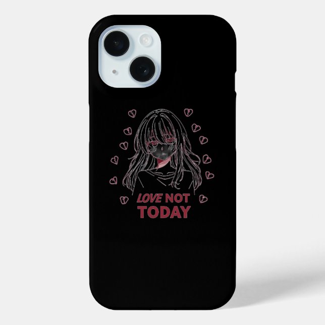 LIEBE NICHT HEUTE Case-Mate iPhone HÜLLE (Rückseite)
