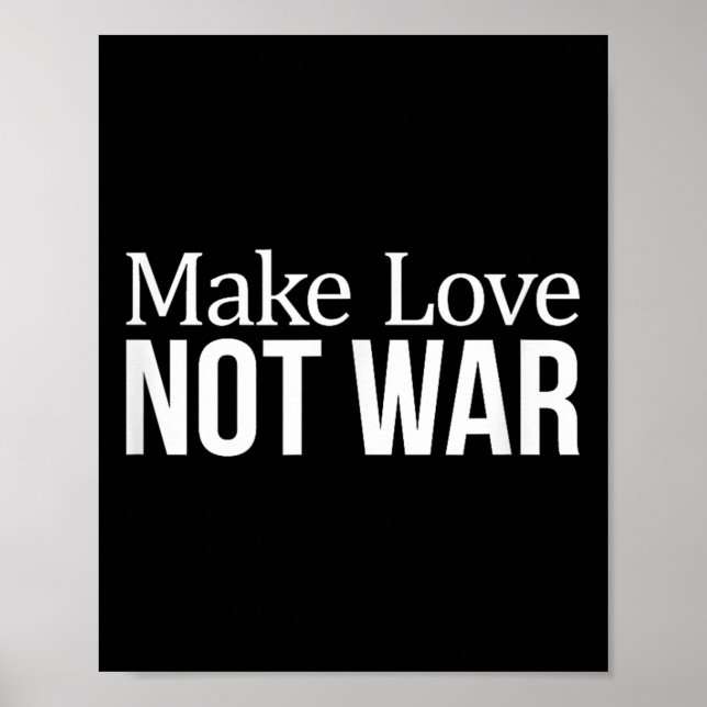 Liebe - nicht Krieg - Poster (Vorne)