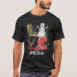 Liebe NICU Life Stethoscope Snowman Christmas Vacc T-Shirt<br><div class="desc">Liebe NICU Life Stethoscope Snowman Christmas Vacci</div>