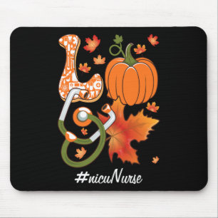 Liebe NICU Nurse Neonatal Herbstkürbis Kapelle Mousepad
