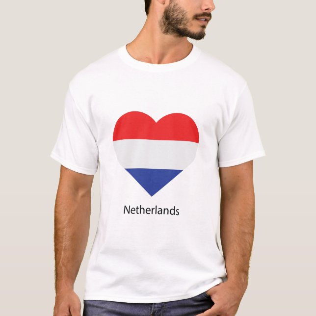 Liebe Niederlande T-Shirt (Vorderseite)