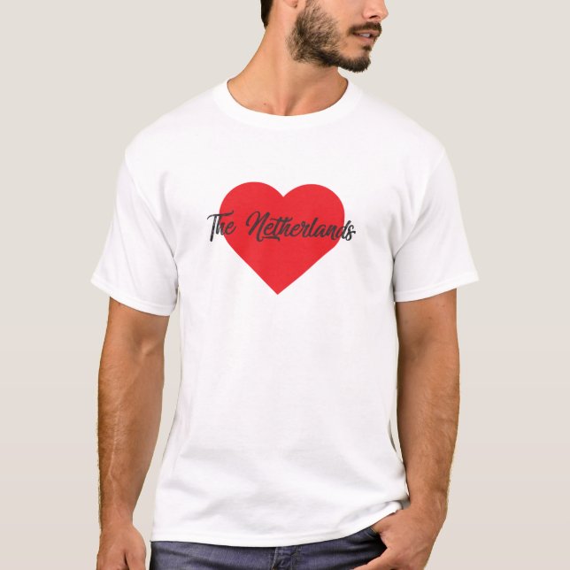 Liebe Niederlande T-Shirt (Vorderseite)