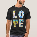 Liebe Niedlich Hanukkah Chanukah Menorah Pajama Ma T-Shirt<br><div class="desc">Liebe Niedlich Hanukkah Chanukah Menorah Pajama Matching Familie.</div>
