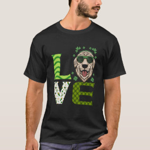 Liebe Niedlich Hunde Tierrechte St Patrick's Day F T-Shirt