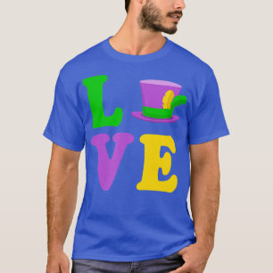 LIEBE Niedlich Simple Style Mardi Gras 2022 New Or T-Shirt