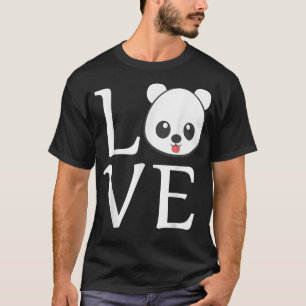 Liebe Niedlicher Bär T-Shirt