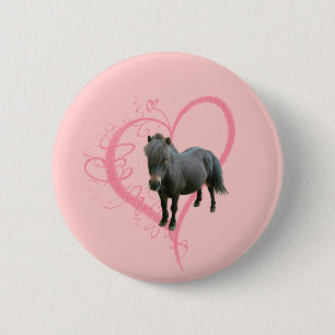 Liebe-niedliches Pony Button