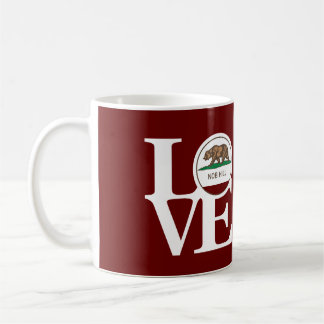 LIEBE Nob Hill 11oz Tasse Rot