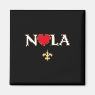 Liebe Nola New Orleans Lilie Heart Nola 1 Magnet