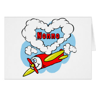 Liebe Nonno scherzt Flugzeug