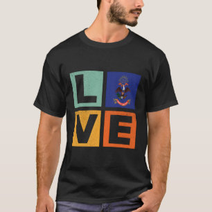 Liebe Nord-Dakota T-Shirt