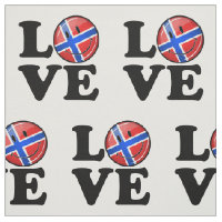 Liebe Norwegen Lächelfahne