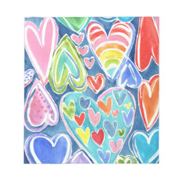 Liebe Notepad Notizblock