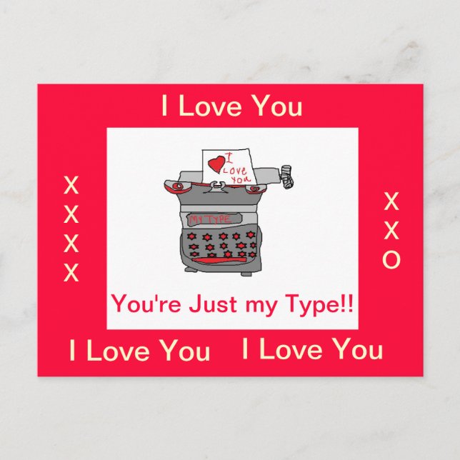 Liebe Notes CARD Postkarte (Vorderseite)