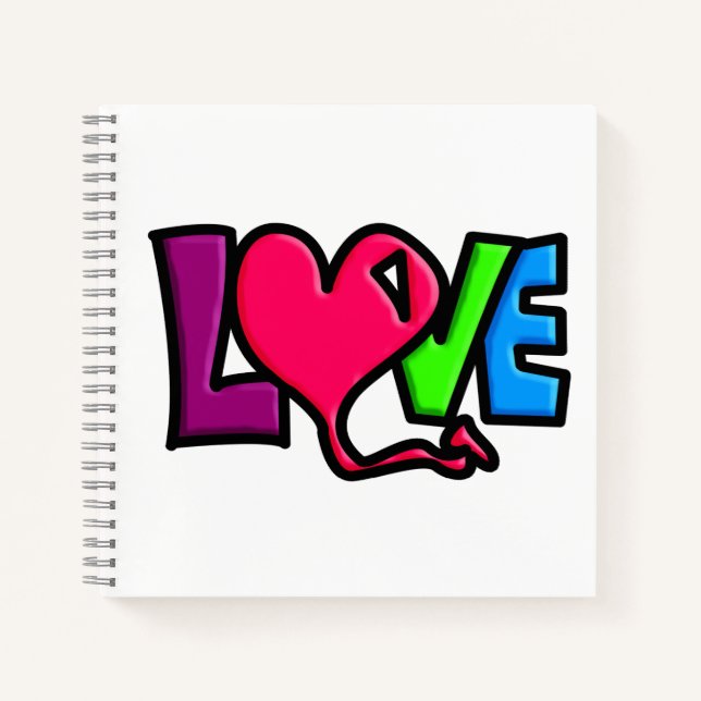 Liebe Notizbuch (Vorderseite)